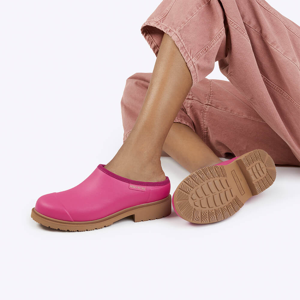Billie Clog // Fuchsia Pink - Image 5