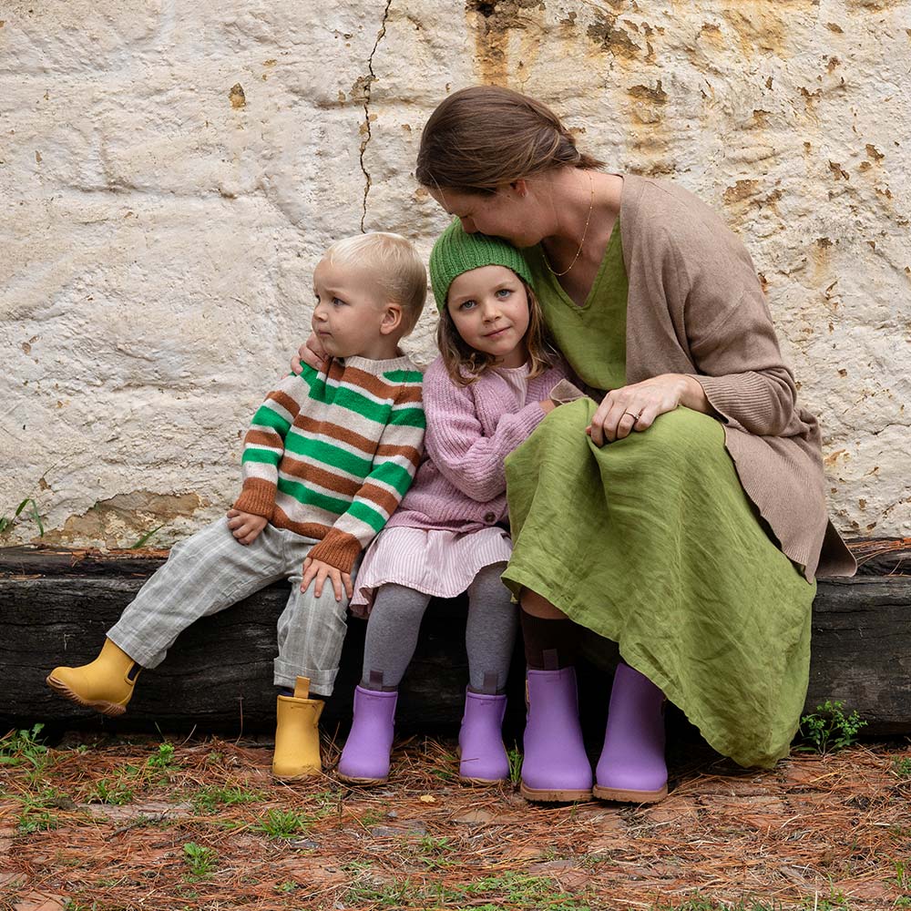 Bobbi Kids Rain Boot // Dusty Lilac - Image 7