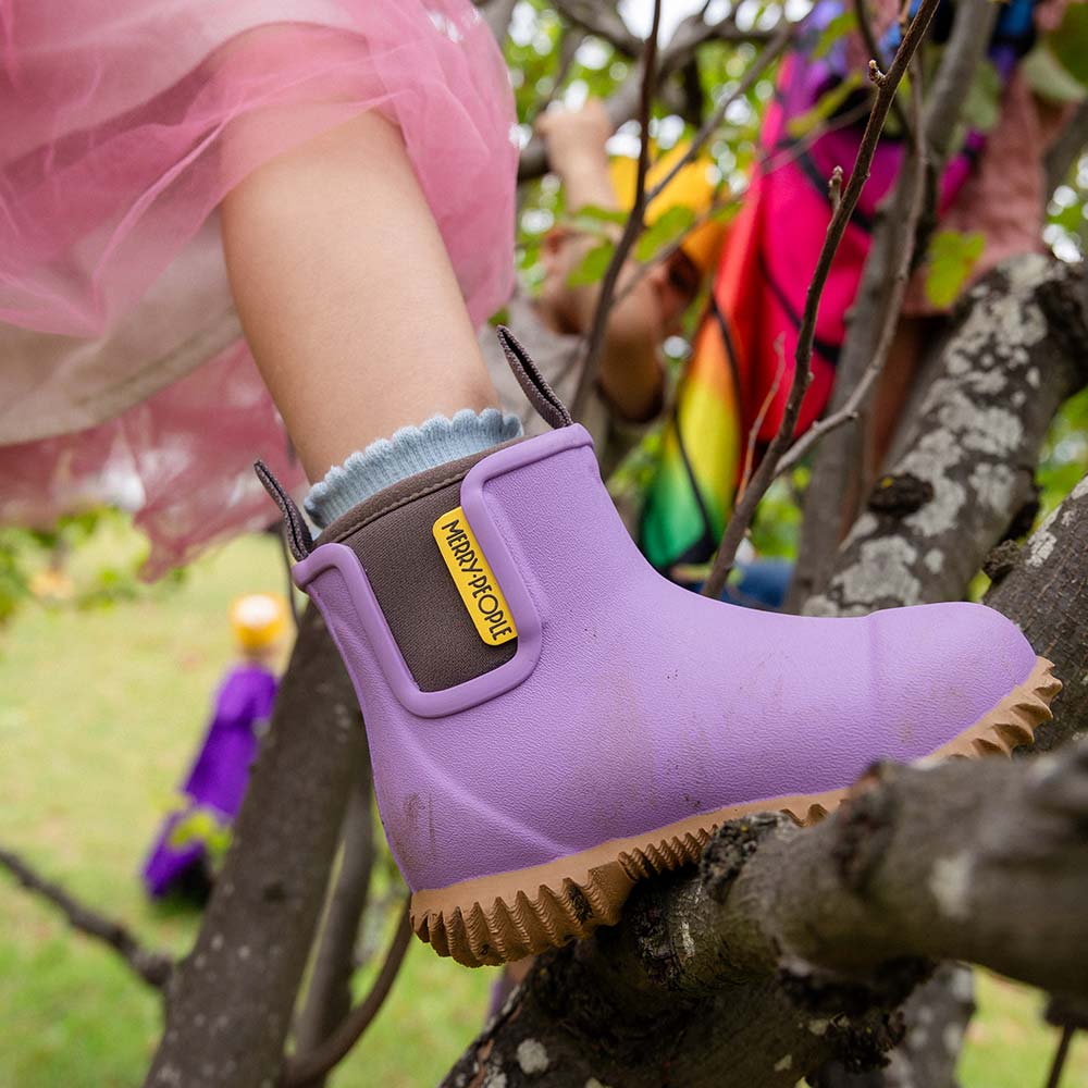 Bobbi Kids Rain Boot // Dusty Lilac - Image 8