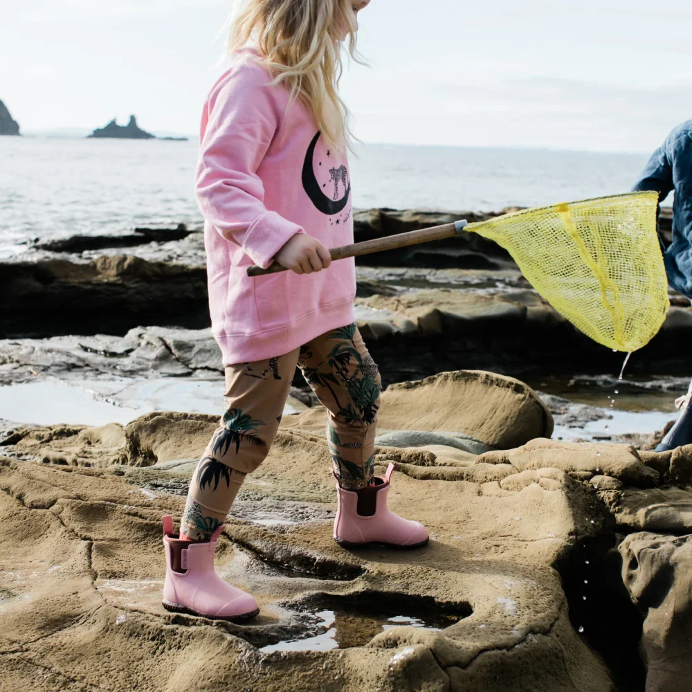 Bobbi Kids Rain Boot // Dusty Pink [Retired] - Image 4