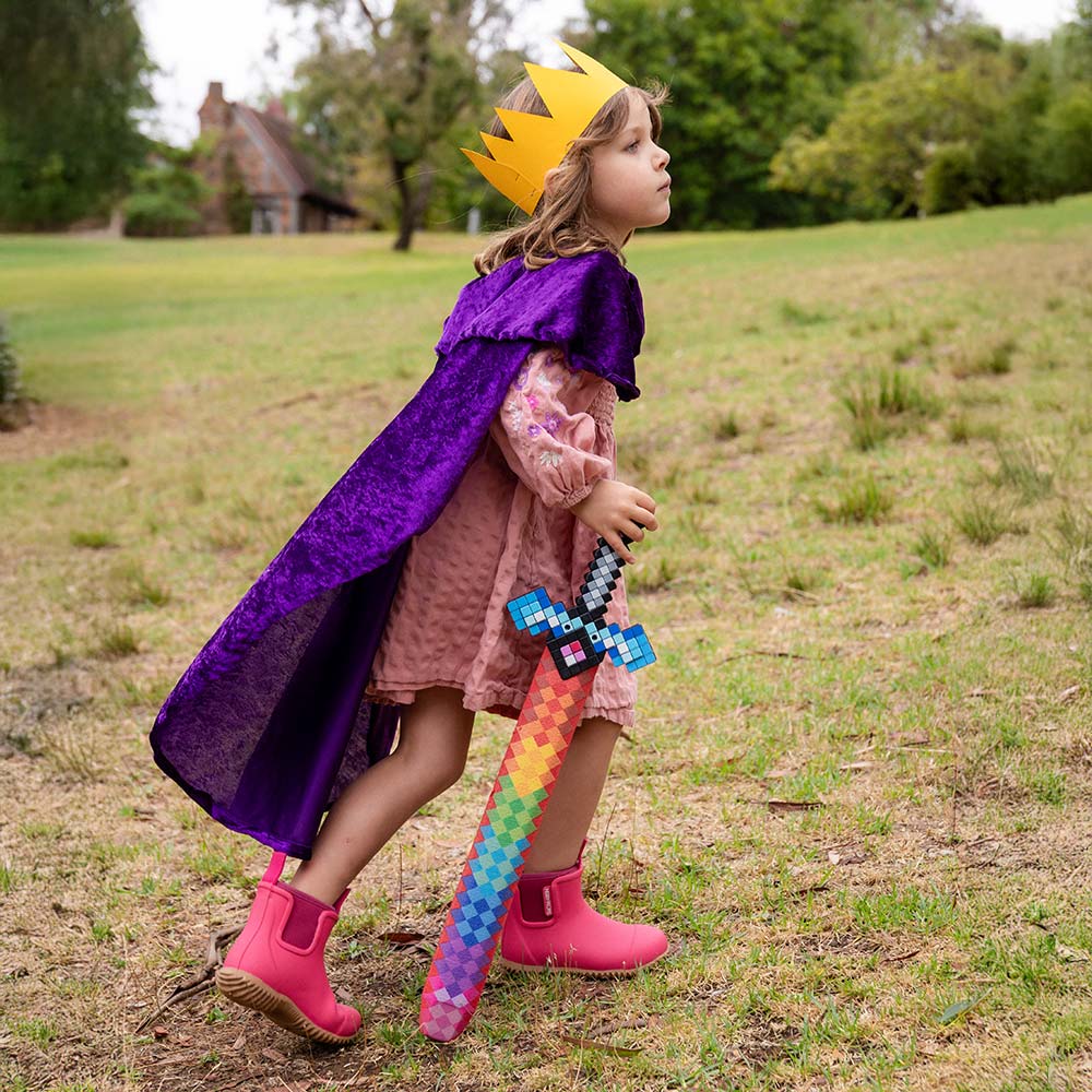 Bobbi Kids Rain Boot // Fuchsia Pink - Image 8