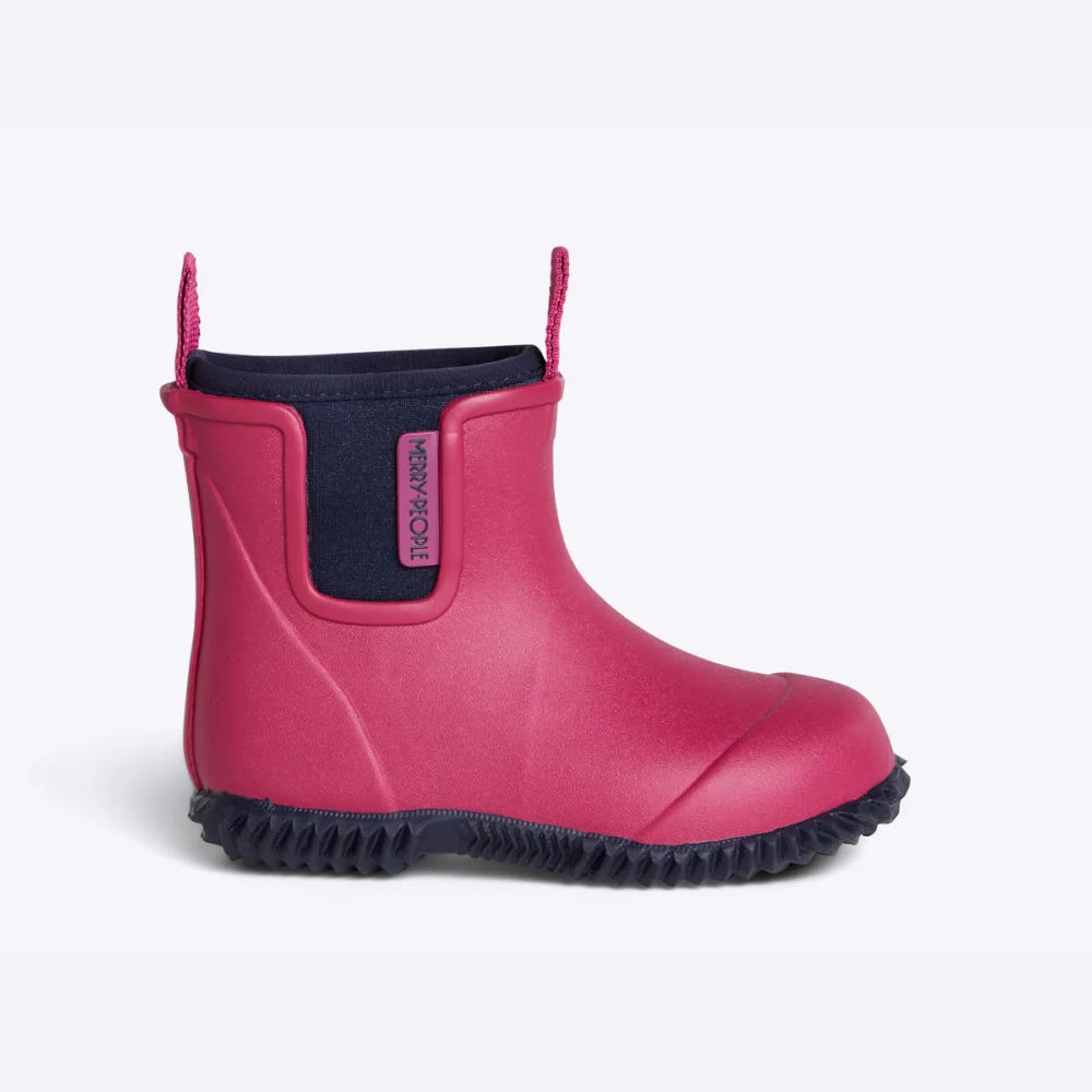 Bobbi Kids Rain Boot // Magenta & Navy [Retired] - Image 2