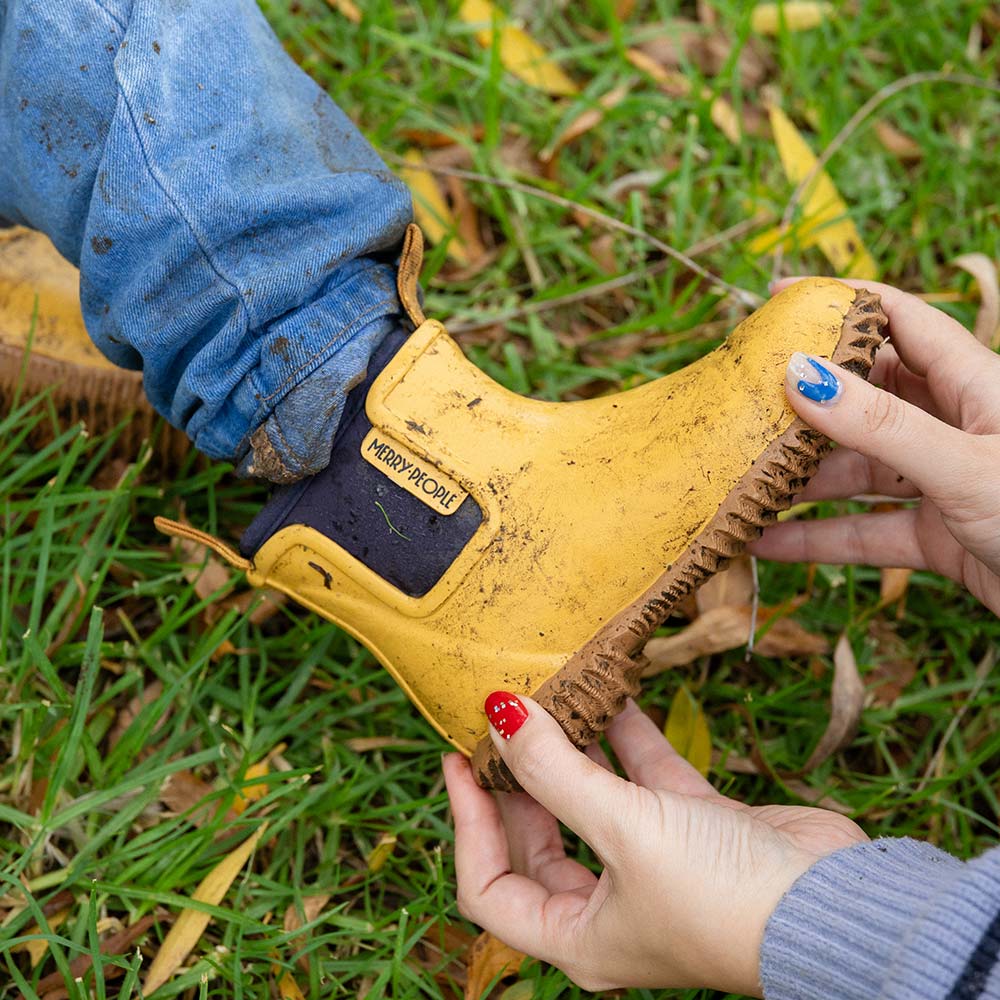 Bobbi Kids Rain Boot // Straw - Image 6