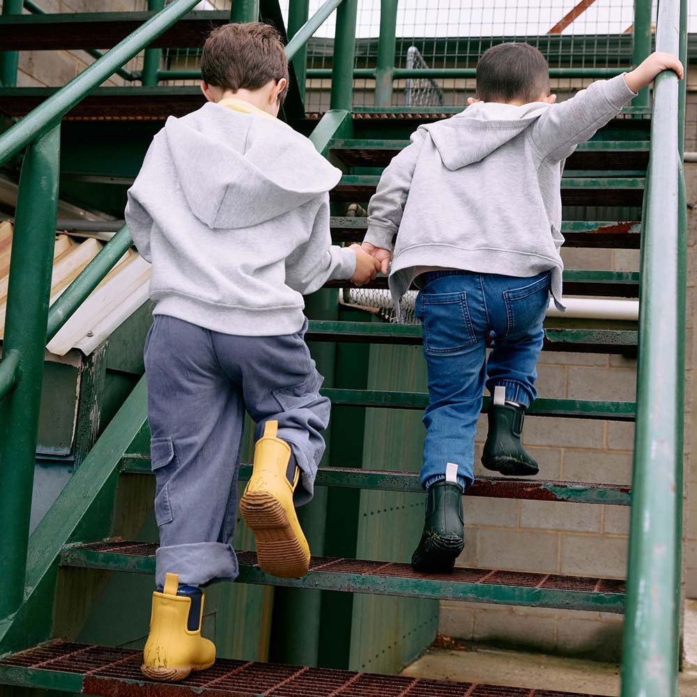 Bobbi Kids Rain Boot // Straw - Image 8