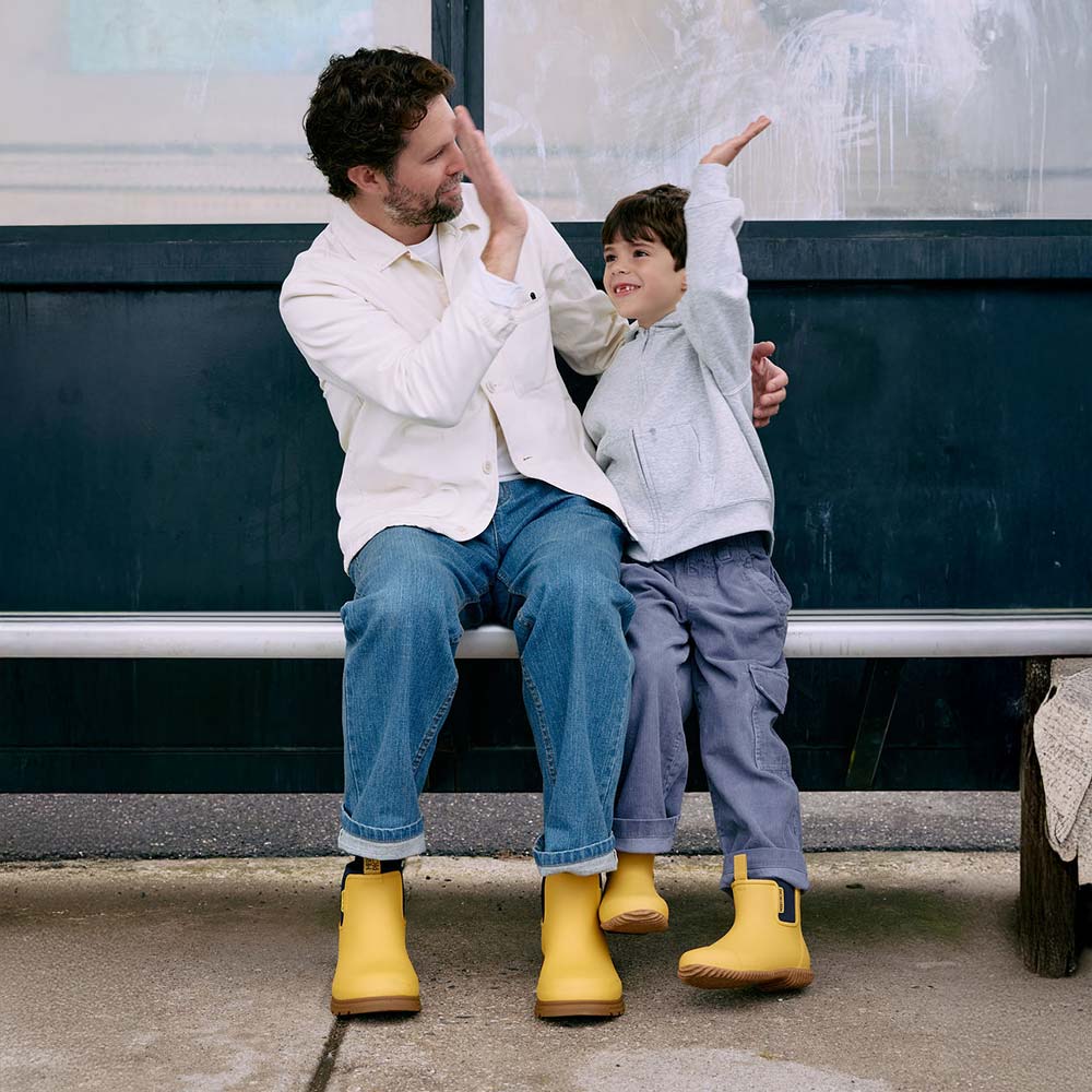 Bobbi Kids Rain Boot // Straw - Image 9