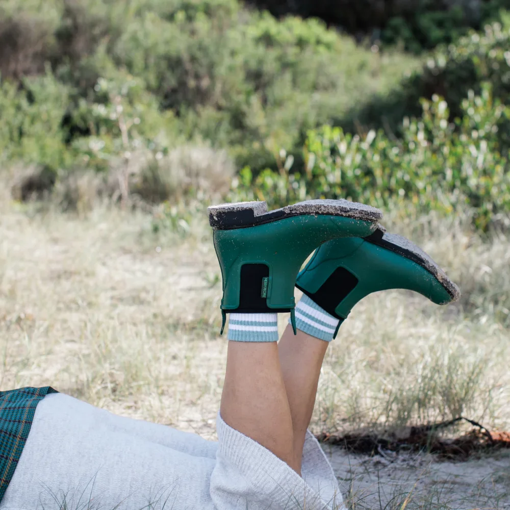 Bobbi Rain Boot // Alpine Green & Black [Retired] - Image 9