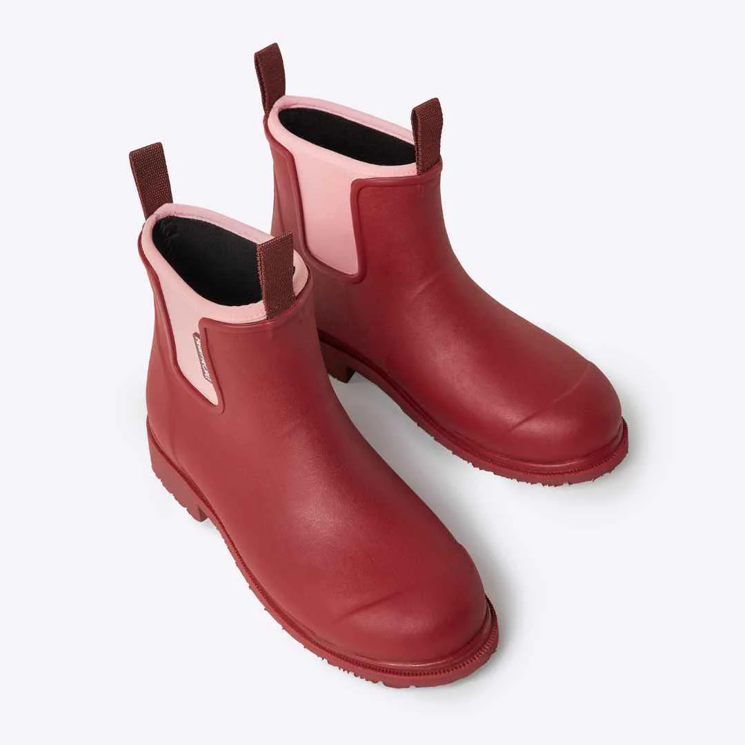 Bobbi Rain Boot // Beetroot & Light Pink [Retired] - Image 4