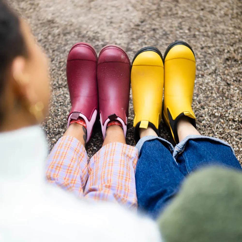 Bobbi Rain Boot // Beetroot & Light Pink [Retired] - Image 7