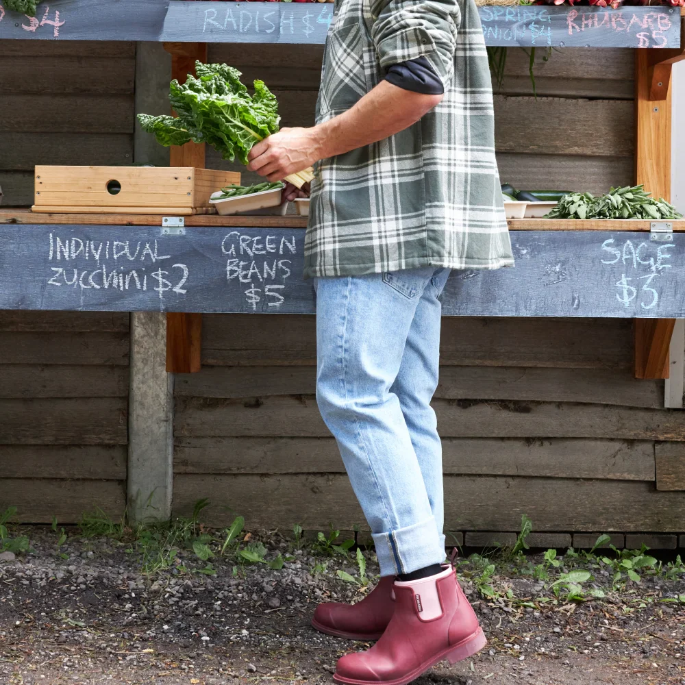 Bobbi Rain Boot // Beetroot & Light Pink [Retired] - Image 9