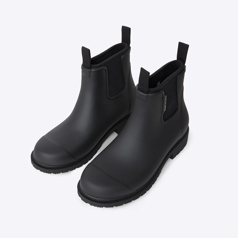 Bobbi Rain Boot // Black & Black - Image 4