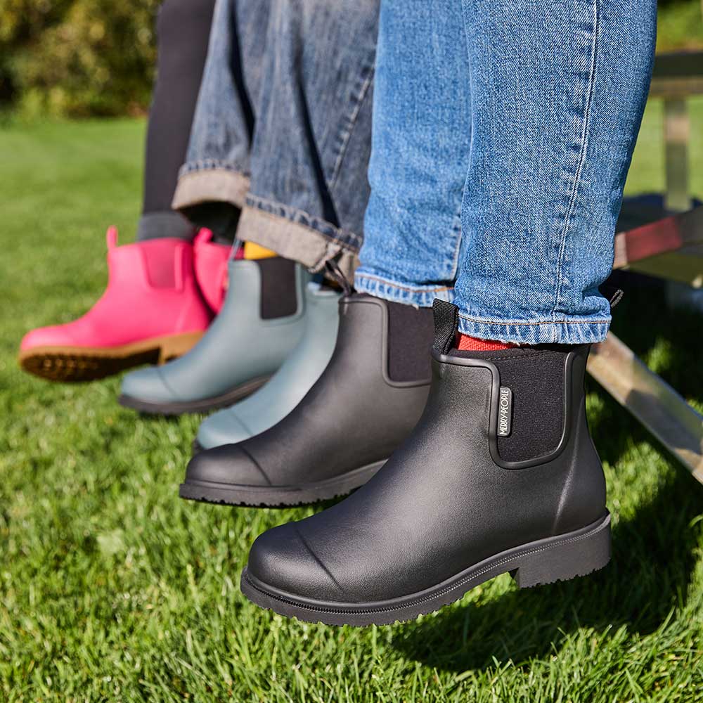 Bobbi Rain Boot // Black & Black - Image 7