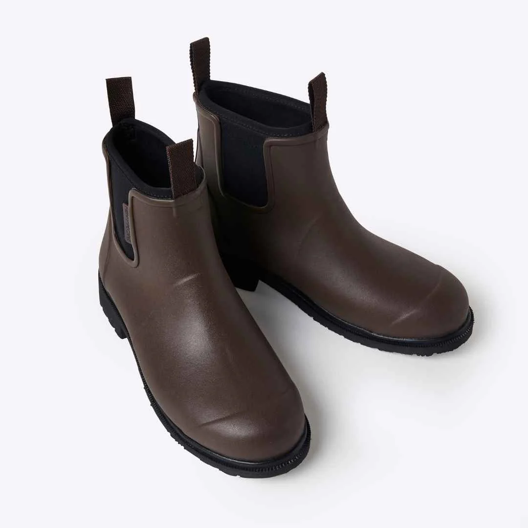 Bobbi Rain Boot // Chocolate & Black [Retired] - Image 3