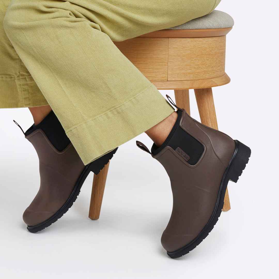 Bobbi Rain Boot // Chocolate & Black [Retired] - Image 6