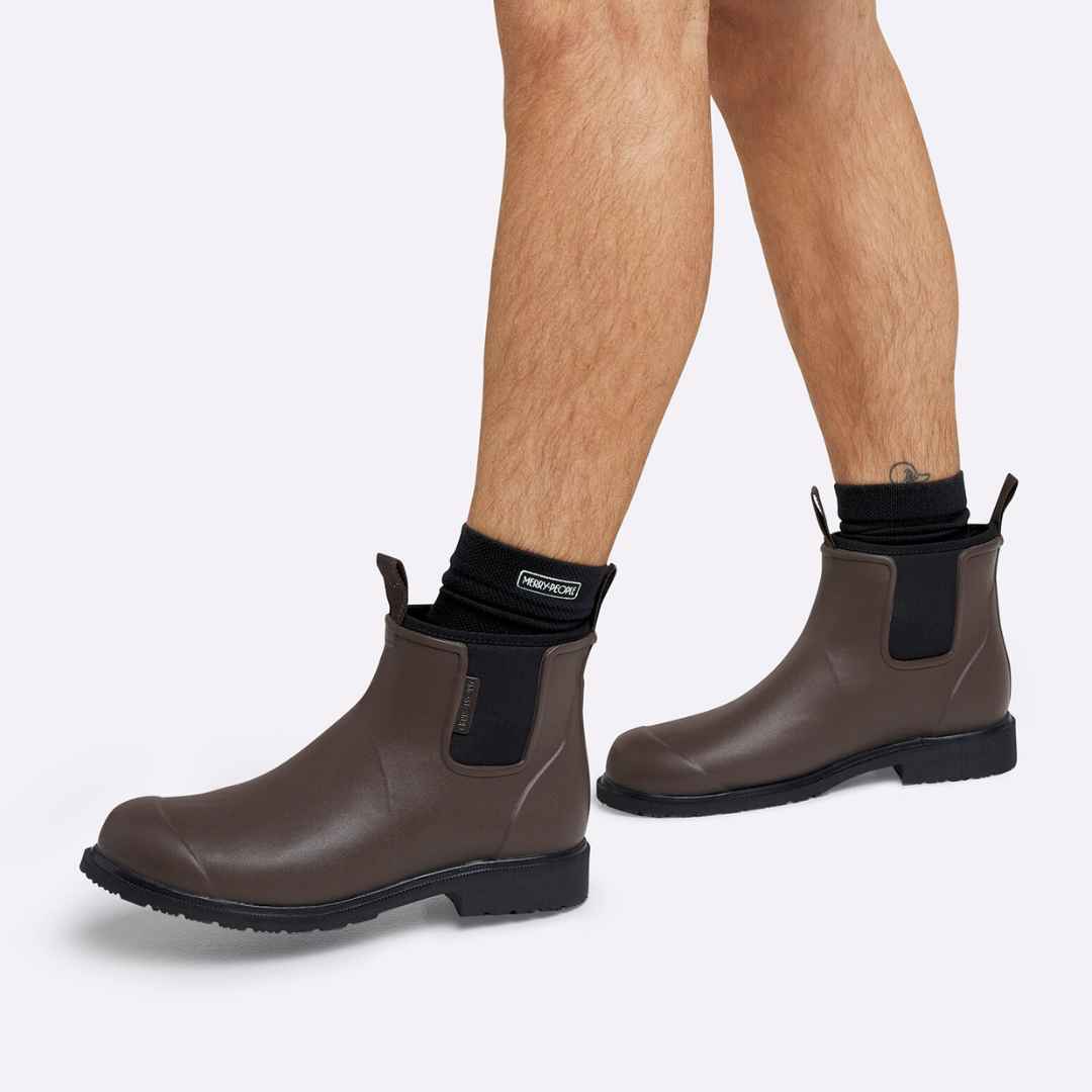 Bobbi Rain Boot // Chocolate & Black [Retired] - Image 7