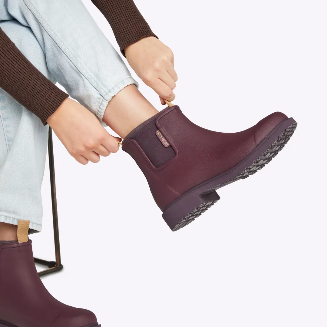Bobbi Rain Boot // Dark Cherry - Image 6