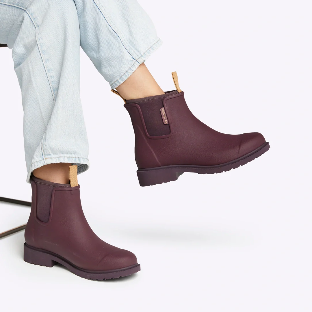Bobbi Rain Boot // Dark Cherry - Image 7