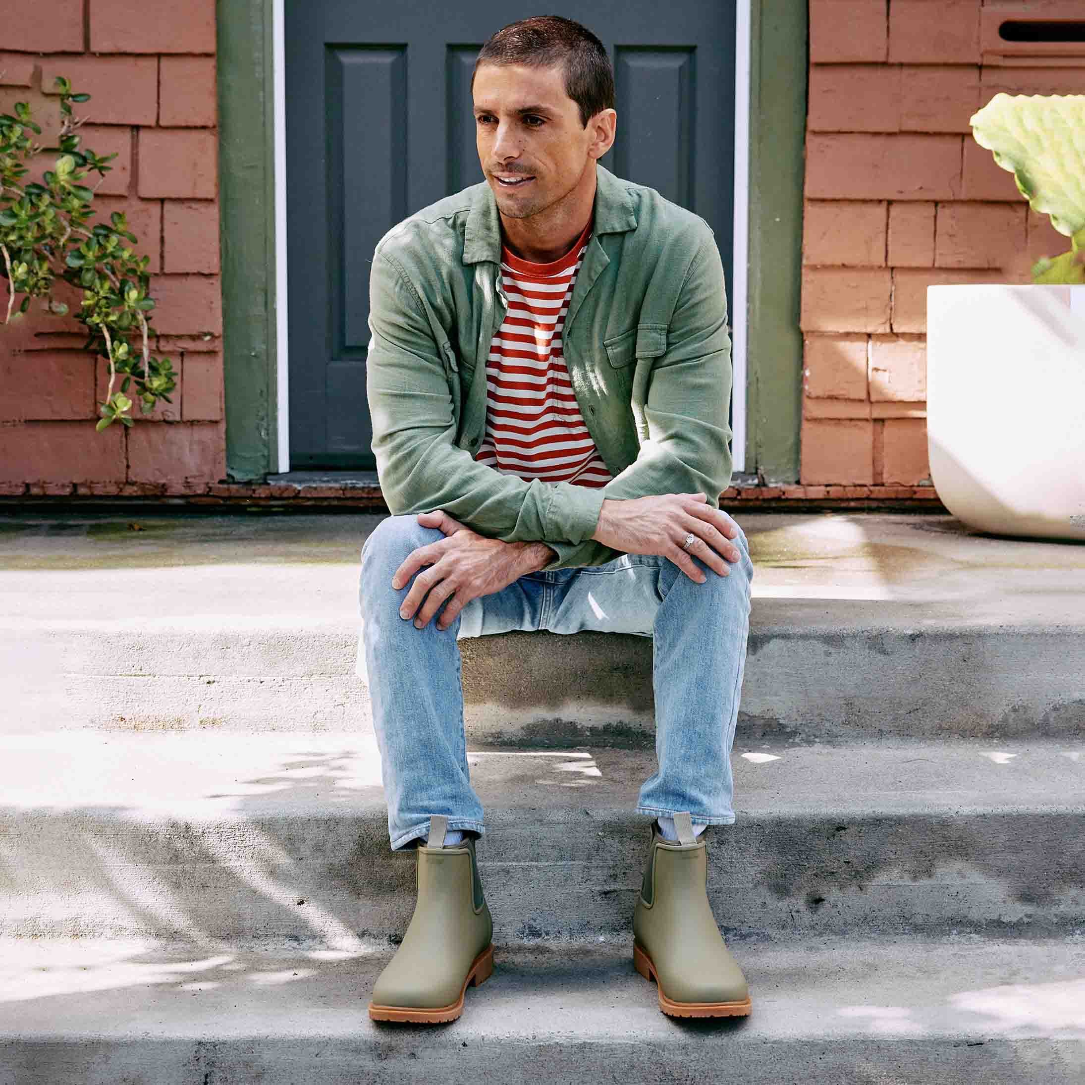 Bobbi Rain Boot // Khaki Green - Image 10