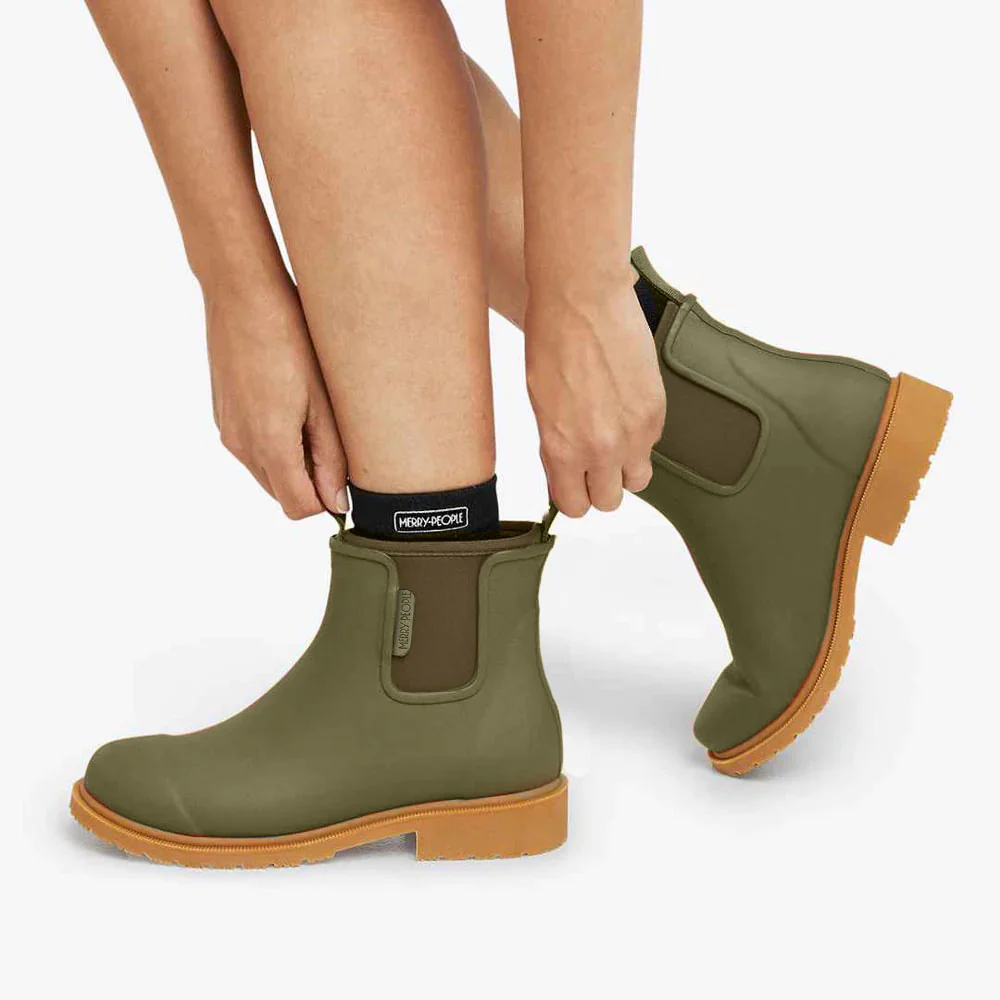 Bobbi Rain Boot // Khaki Green - Image 5