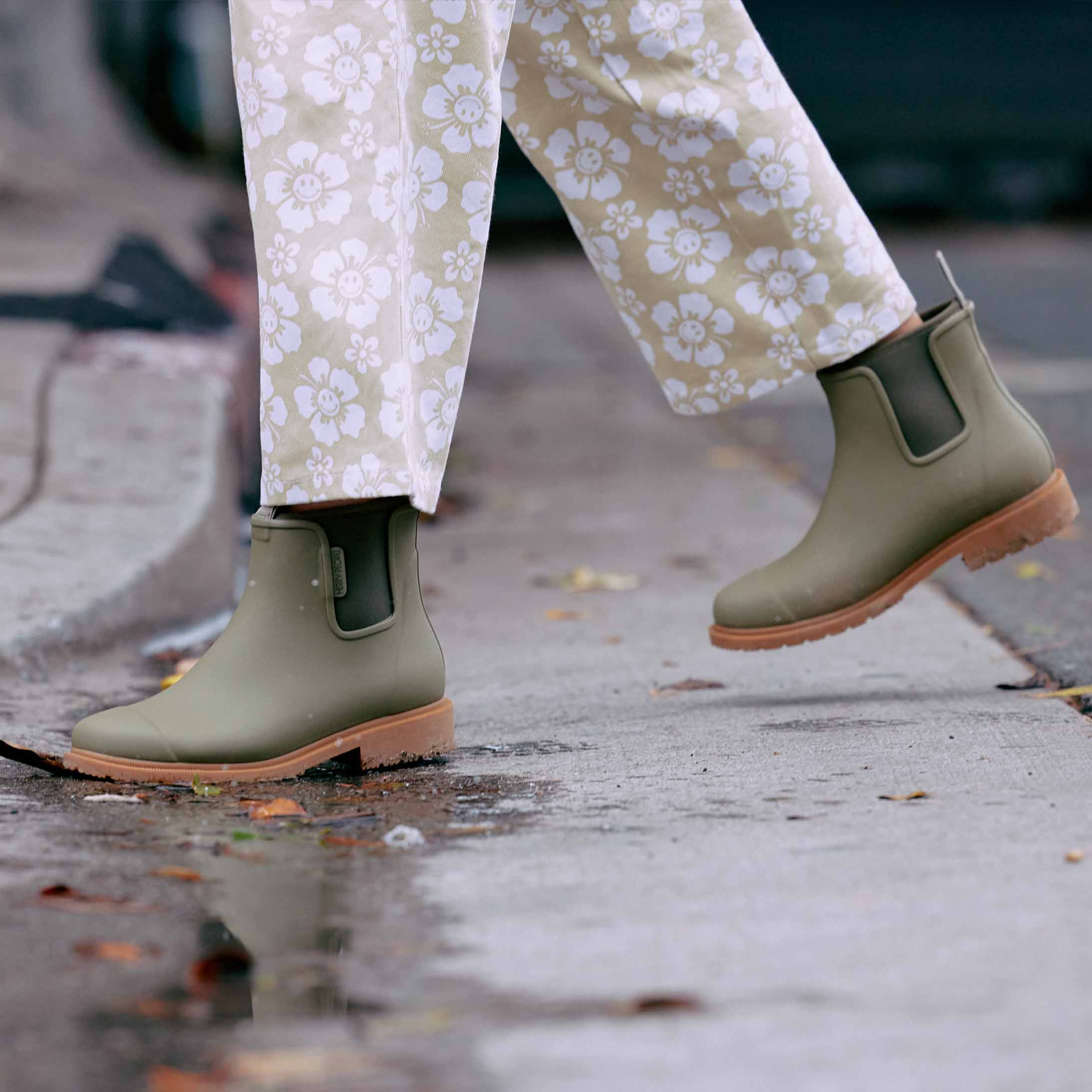 Bobbi Rain Boot // Khaki Green - Image 7