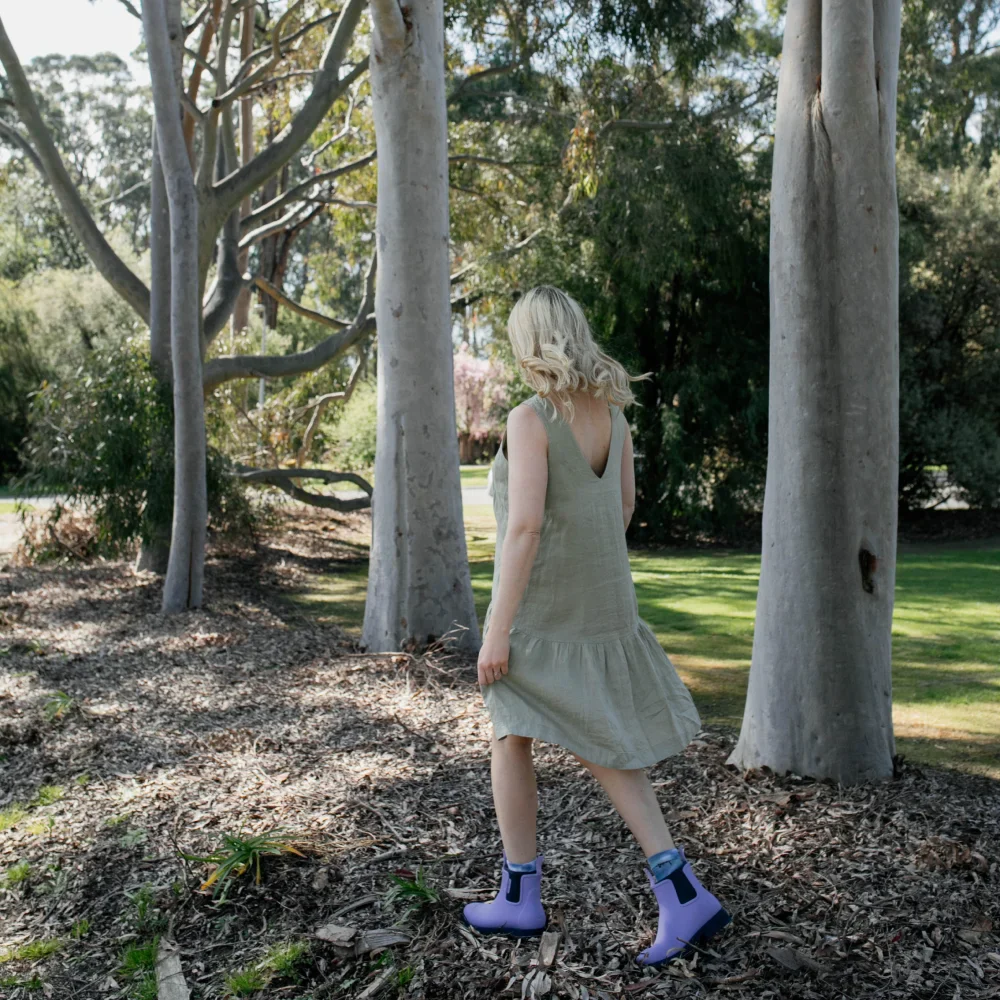Bobbi Rain Boot // Lavender & Navy [Retired] - Image 8
