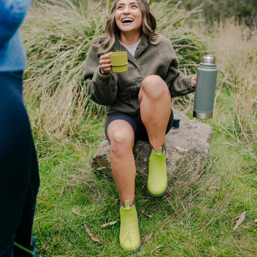Bobbi Rain Boot // Lime & Olive [Retired] - Image 5