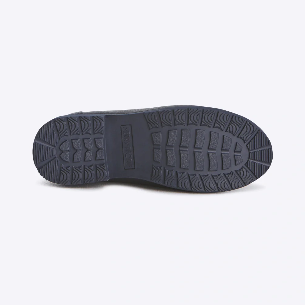 Bobbi Rain Boot // Oxford Blue & Tan - Image 3
