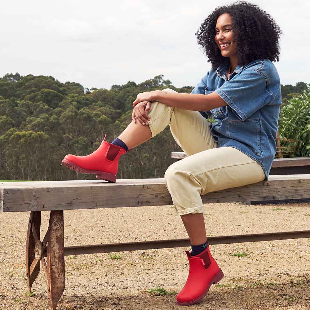 Bobbi Rain Boot // Poppy Red [Retired] - Image 8