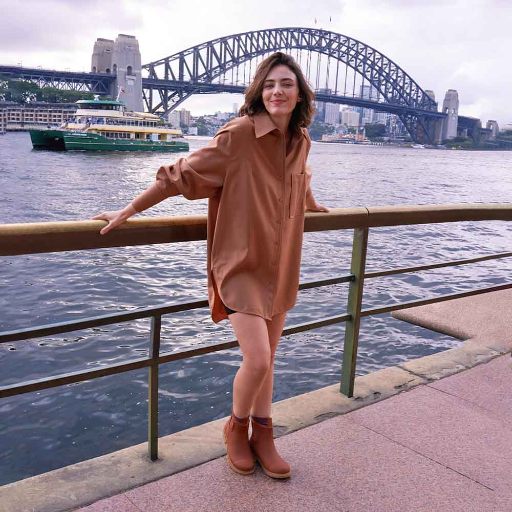 Bobbi Rain Boot // Rust - Image 9