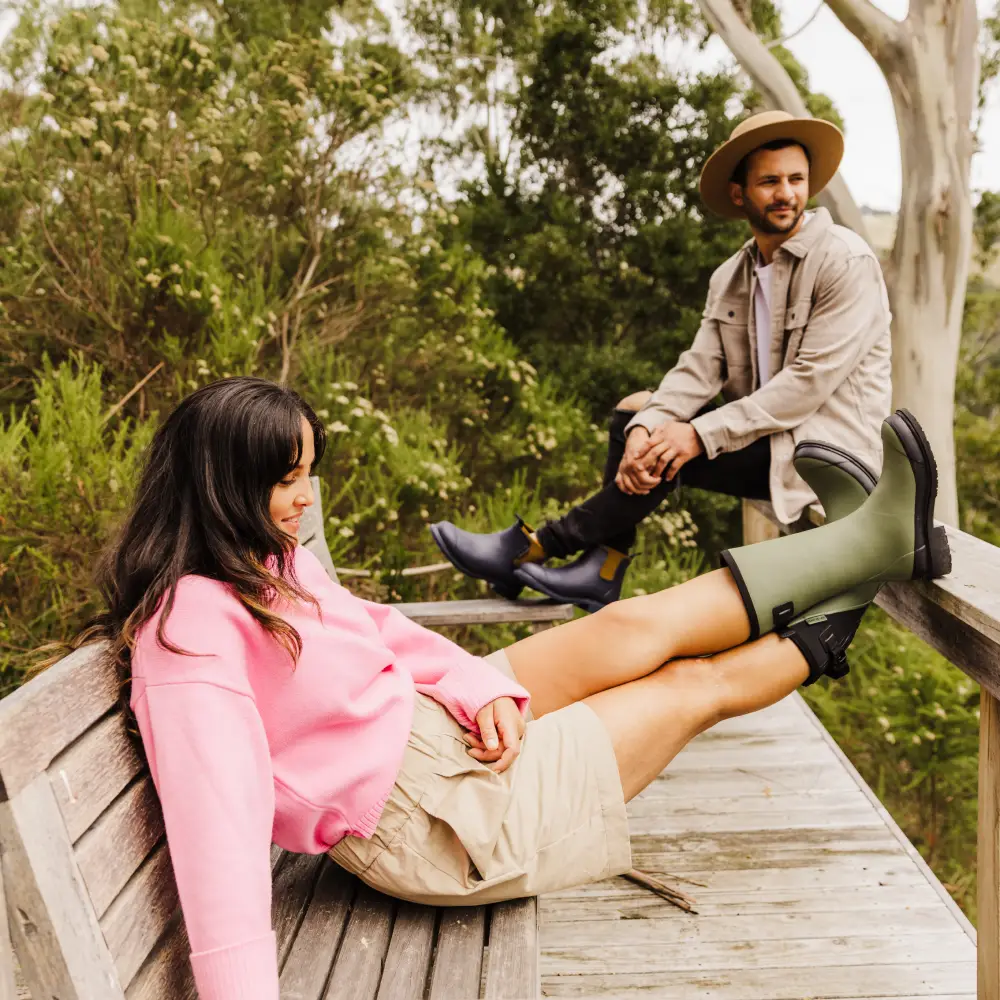 Darcy Mid Calf Rainboot // Moss Green [Retired] - Image 5