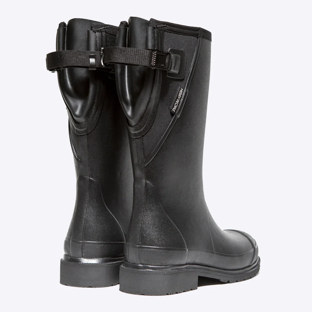 Darcy Mid Calf Rainboot // Black & Black [Retired] - Image 2