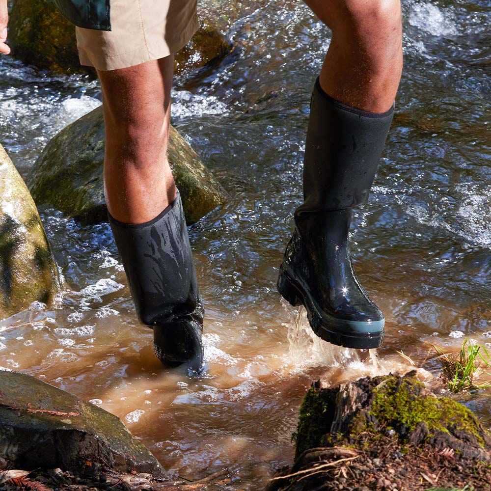 Fergie Tall Rain Boot // Black - Image 8