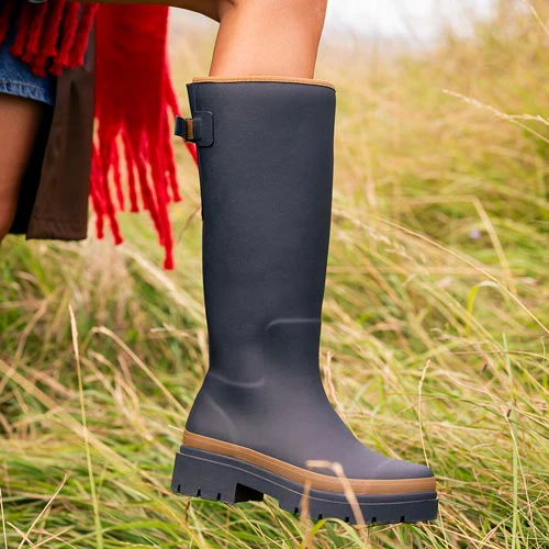 Fergie Tall Rain Boot // Oxford Blue - Image 10
