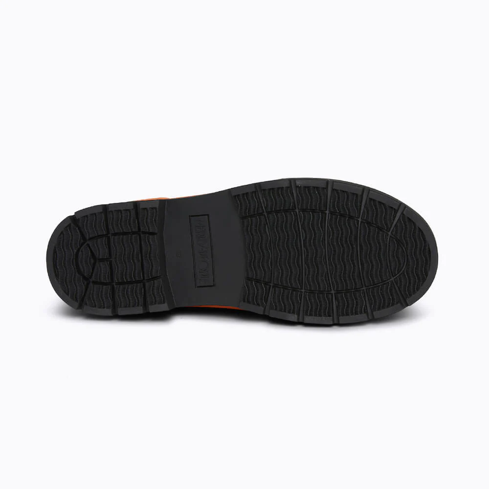 Tully Boot // Plum & Neon Orange [Retired] - Image 3